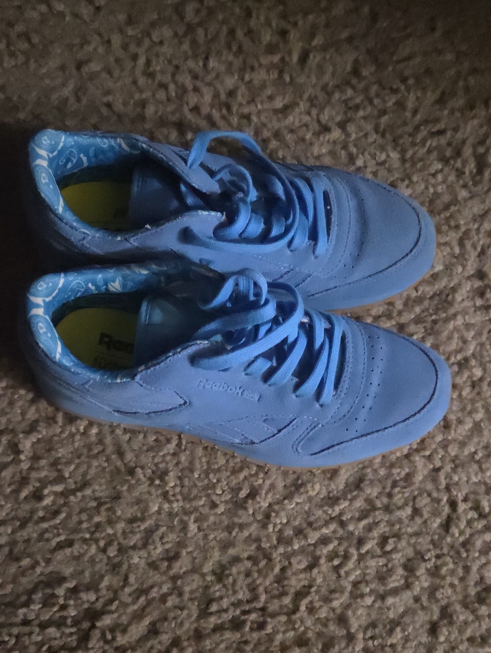 Reebok Kids Lace-Up Sneakers in Blue